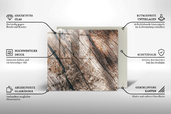 Protection plaque induction Structure bois