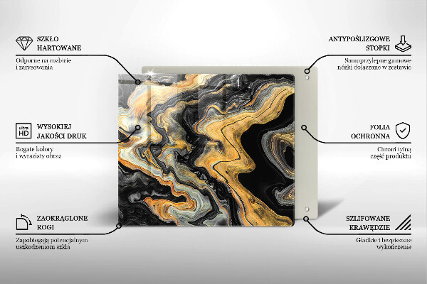 Protection plaque induction Structure abstraite