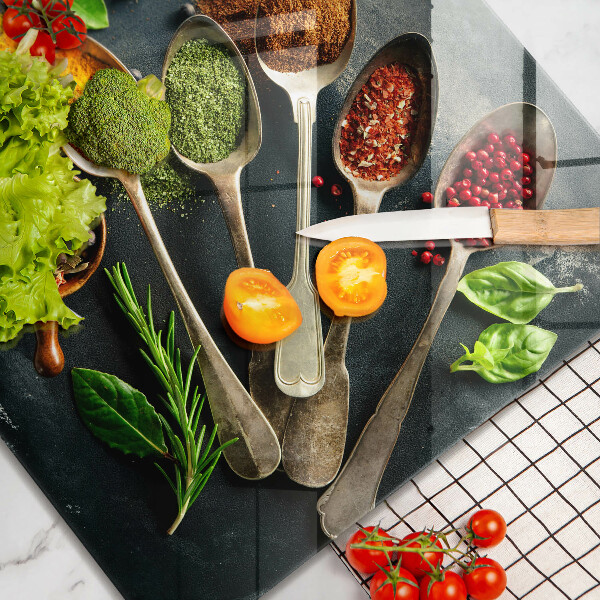 Protection plaque induction Cuillères de cuisine d'épices