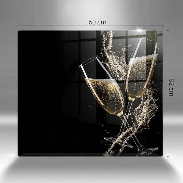 Protection plaque induction Verres de champagne