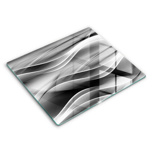 Protection plaque induction Lignes douces d'abstraction