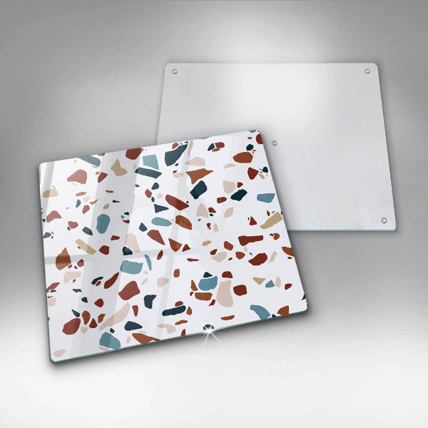 Protège plaque de cuisson Pierre décorative