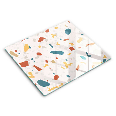 Protège plaque de cuisson Grès décoratif