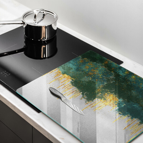Protection plaque induction Abstraction avec de l'or