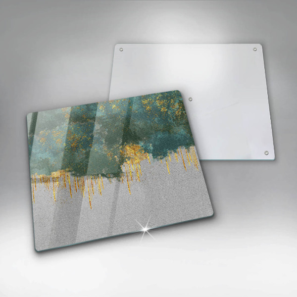 Protection plaque induction Abstraction avec de l'or