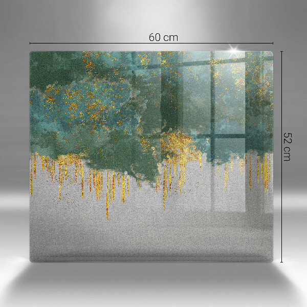 Protection plaque induction Abstraction avec de l'or
