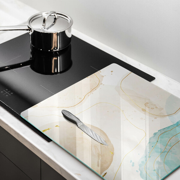 Protection plaque induction Formes bohèmes lumineuses