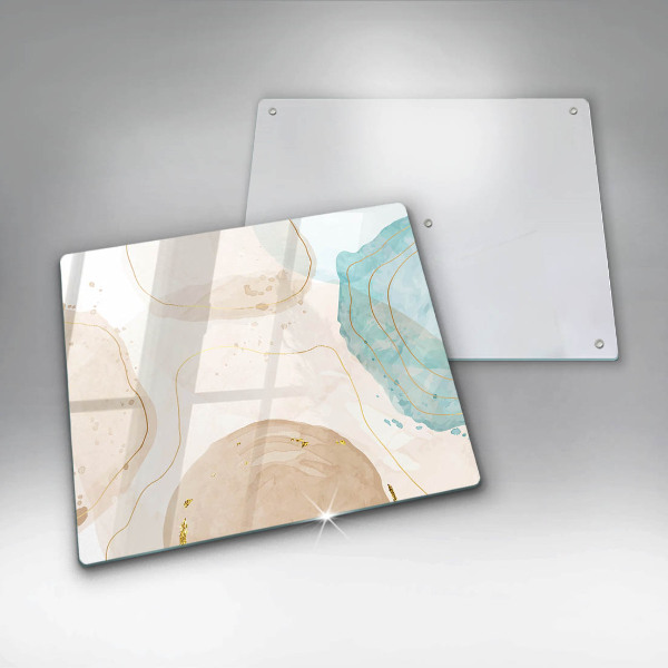 Protection plaque induction Formes bohèmes lumineuses