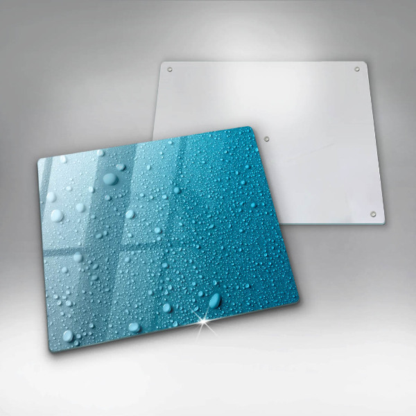 Protection plaque induction Gouttes d'eau