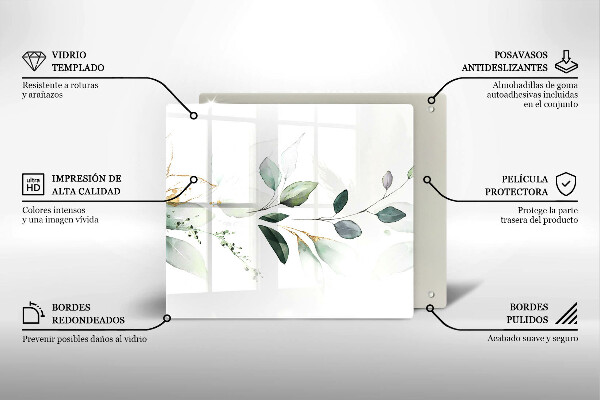 Protection plaque induction Feuilles d'aquarelle