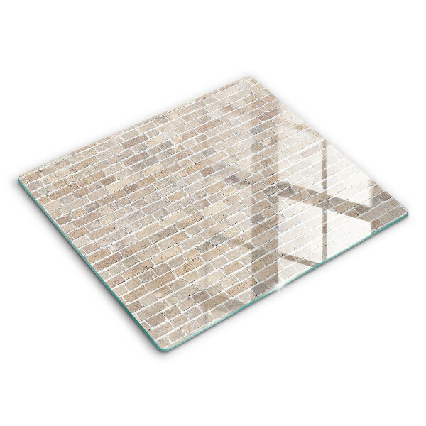 Protection plaque induction Mur de briques lumineuses