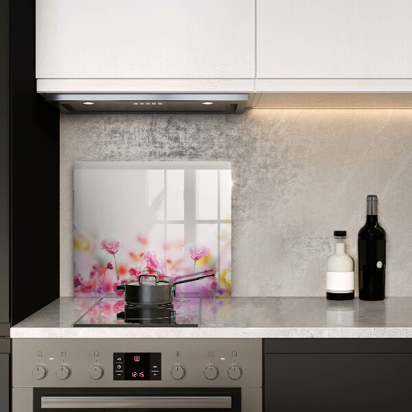 Protection plaque induction Prairie fleurie