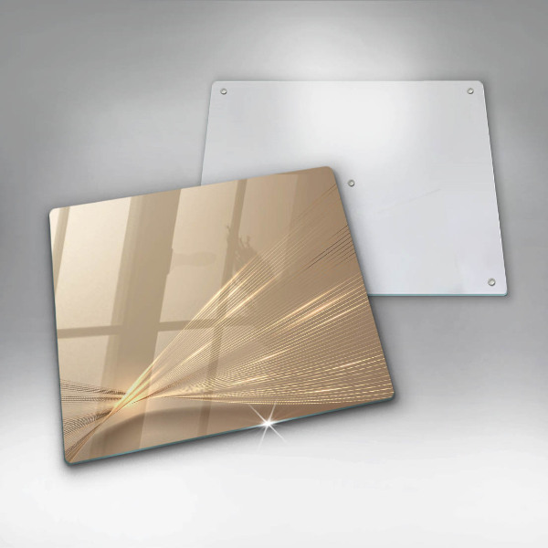 Protection plaque induction Abstraction moderne