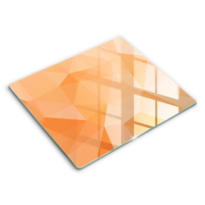 Protection plaque induction Fond géométrique