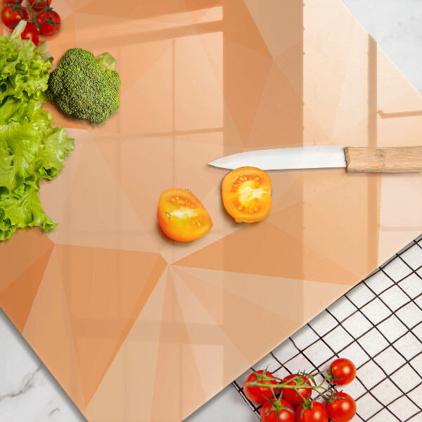 Protection plaque induction Fond géométrique