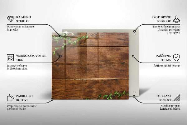Protection plaque induction Planches et feuilles de bois