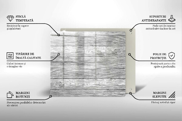 Protection plaque induction Vieilles planches de bois