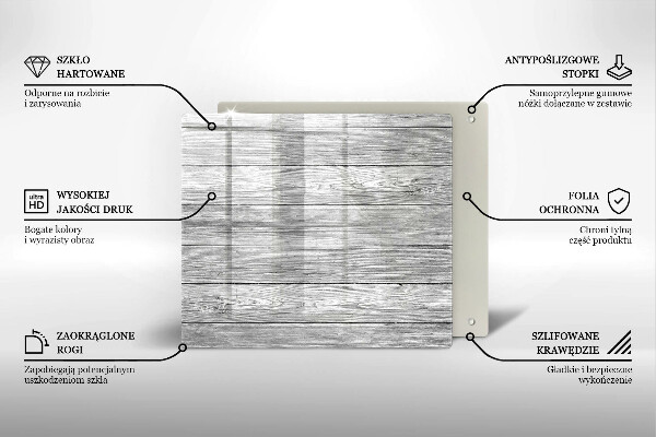 Protection plaque induction Vieilles planches de bois