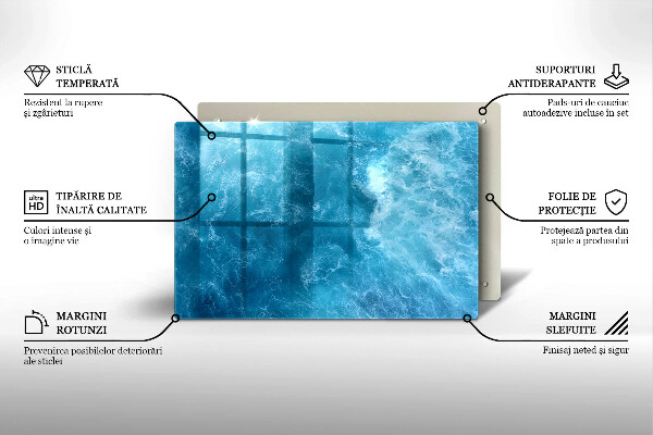 Protection plaque induction L'eau bleue