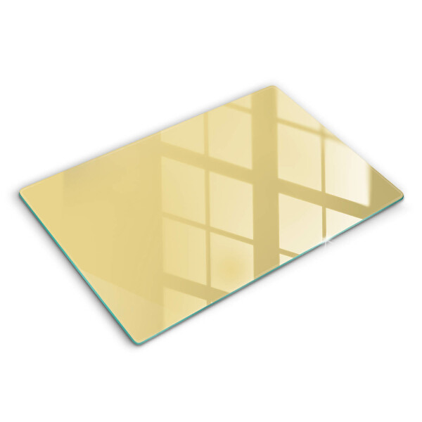 Protège plaque de cuisson Jaune