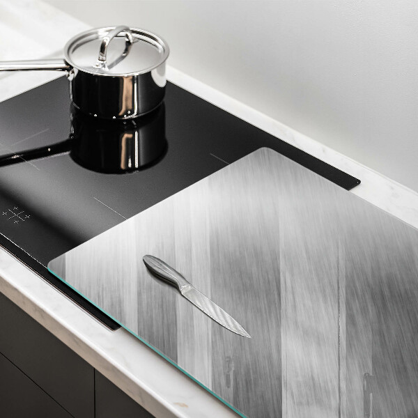 Protection plaque induction Fond de texture métallique