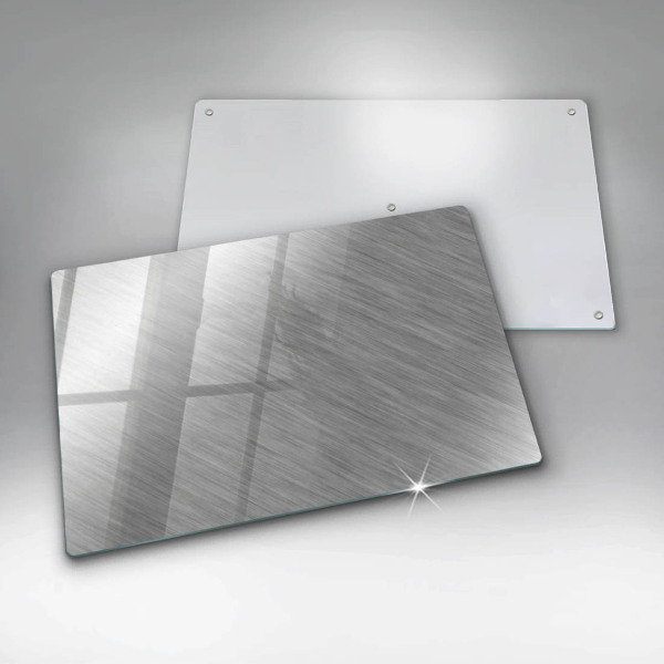 Protection plaque induction Fond de texture métallique