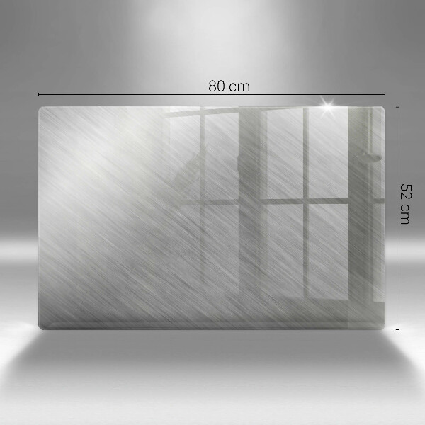 Protection plaque induction Fond de texture métallique