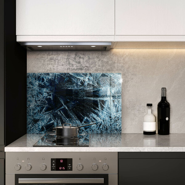 Protection plaque induction Structure de glace piquante