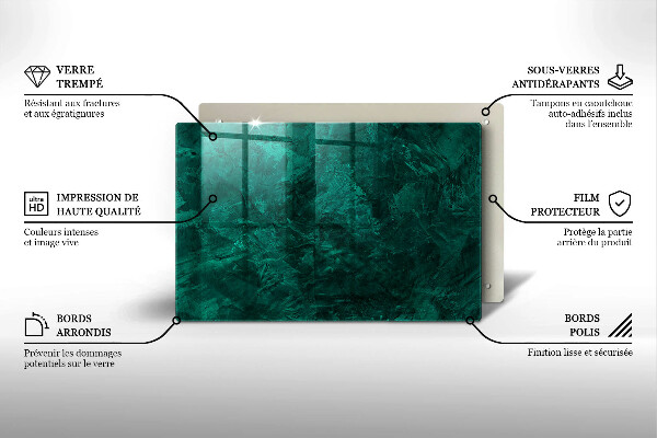 Protection plaque induction Texture de fond en pierre