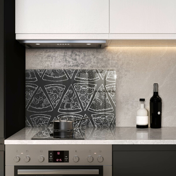 Protection plaque induction Illustration de pizza