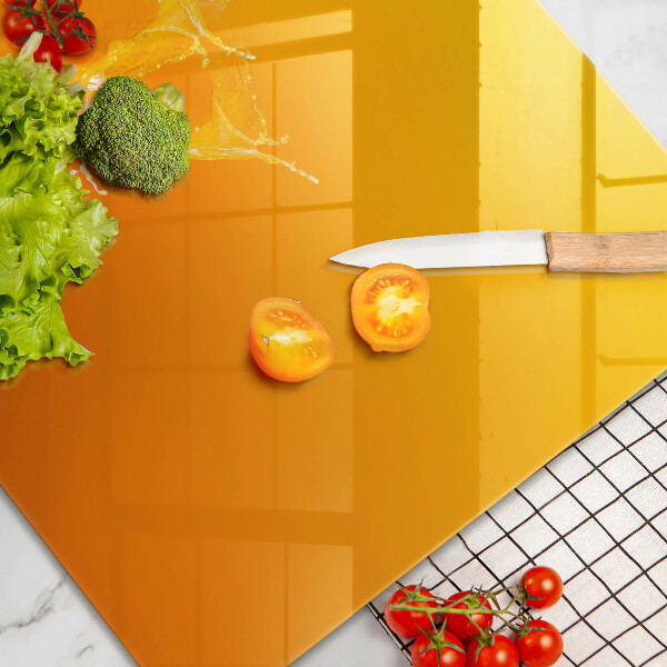 Protection plaque induction Fruit orange juteux