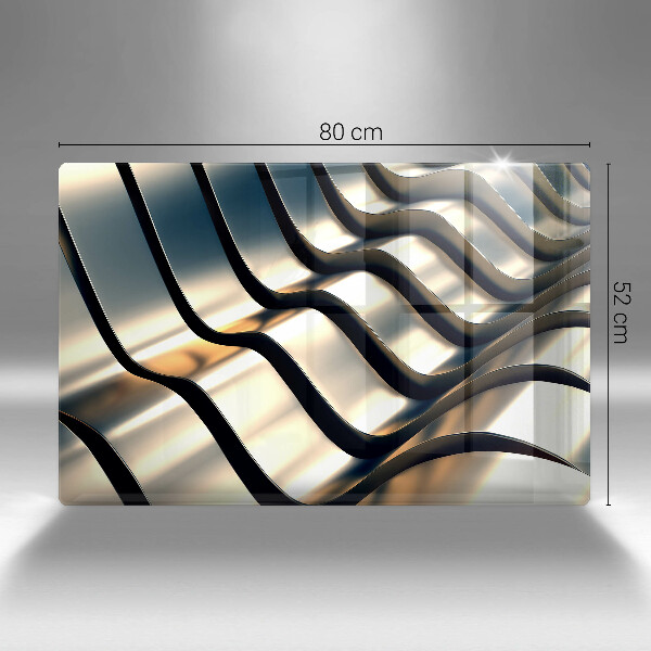 Protection plaque induction Formes métalliques 3D