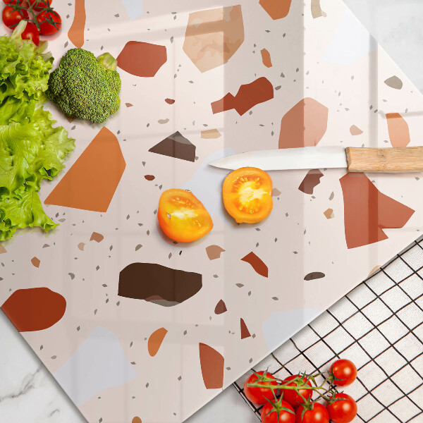 Protège plaque de cuisson Grès décoratif