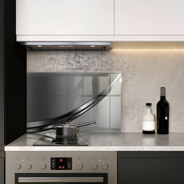 Cache plaque de cuisson Abstraction du métal