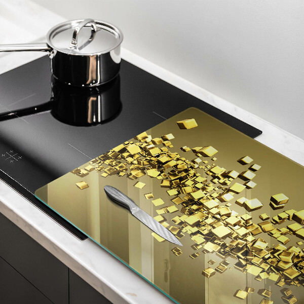 Protection plaque induction Géométrie 3D abstraite