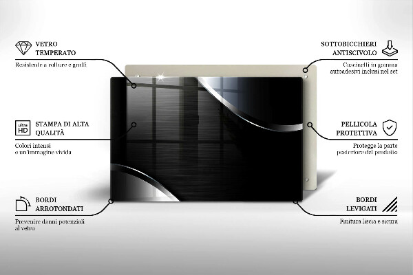 Protection plaque induction Abstraction du métal