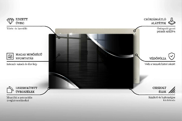Protection plaque induction Abstraction du métal