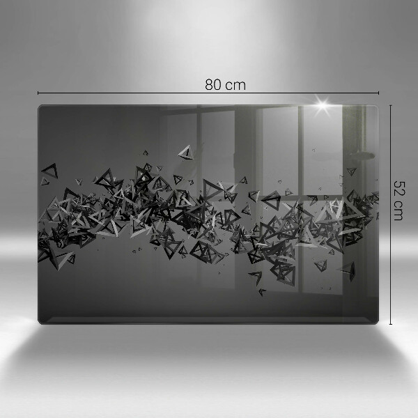 Protection plaque induction Formes 3D abstraites