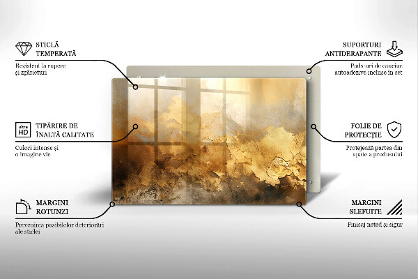 Protège plaque de cuisson Texture riche