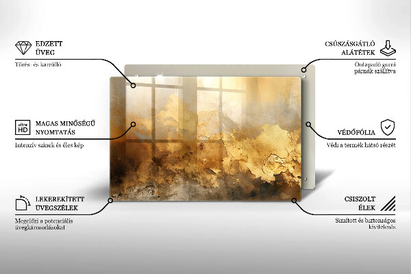 Protège plaque de cuisson Texture riche