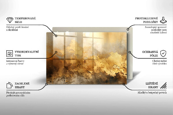 Protège plaque de cuisson Texture riche