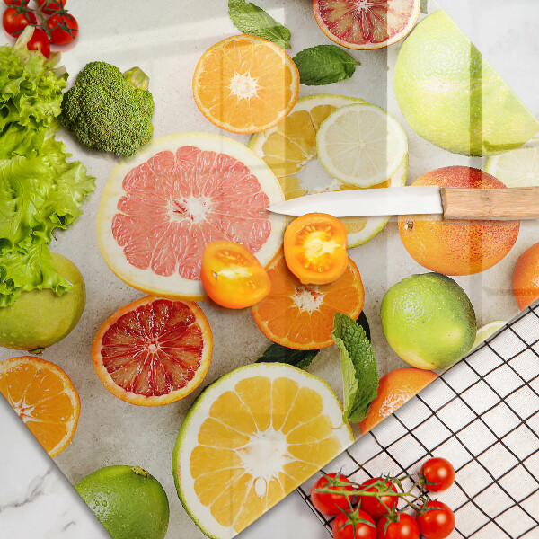 Protège plaque de cuisson Les agrumes