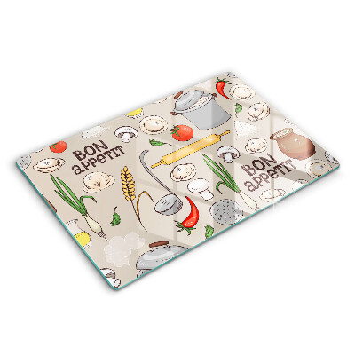 Protège plaque de cuisson Illustration de cuisine