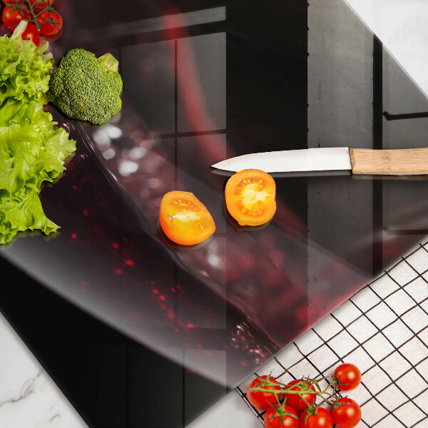 Protège plaque de cuisson Vin rouge dans un verre-un pahar