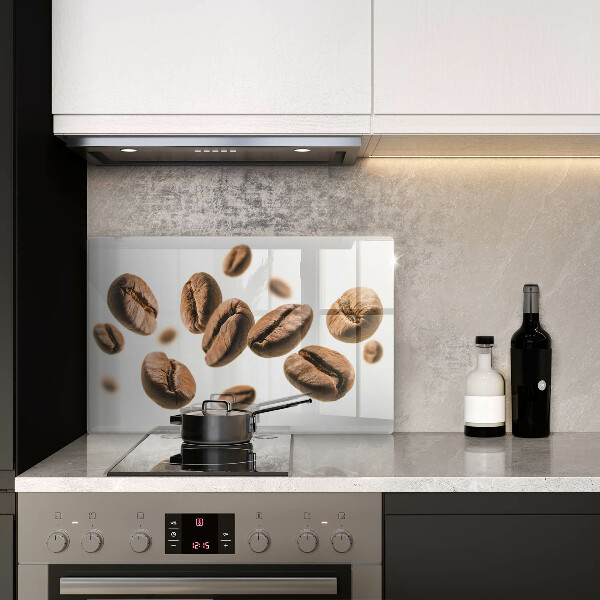 Protège plaque de cuisson Grains de café