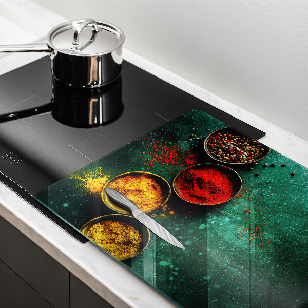 Protège plaque de cuisson Épices orientales