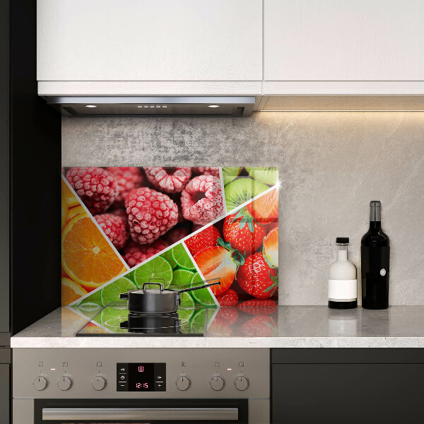 Protège plaque de cuisson Fruits colorés