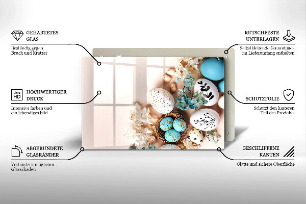 Protège plaque de cuisson Décorations de Pâques