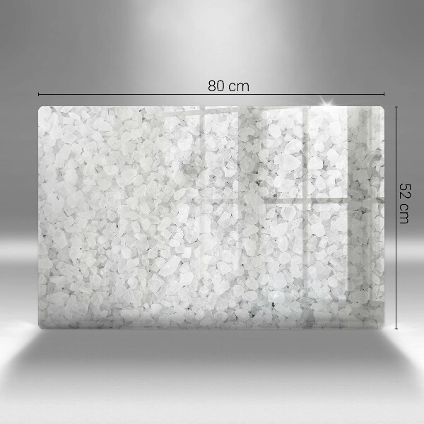 Protège plaque de cuisson Cristaux de sel