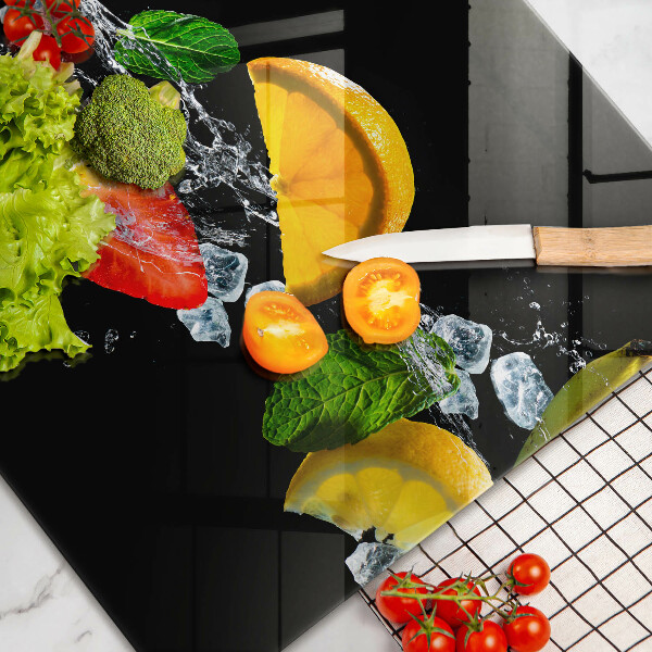 Protège plaque de cuisson Fruits dans l'eau